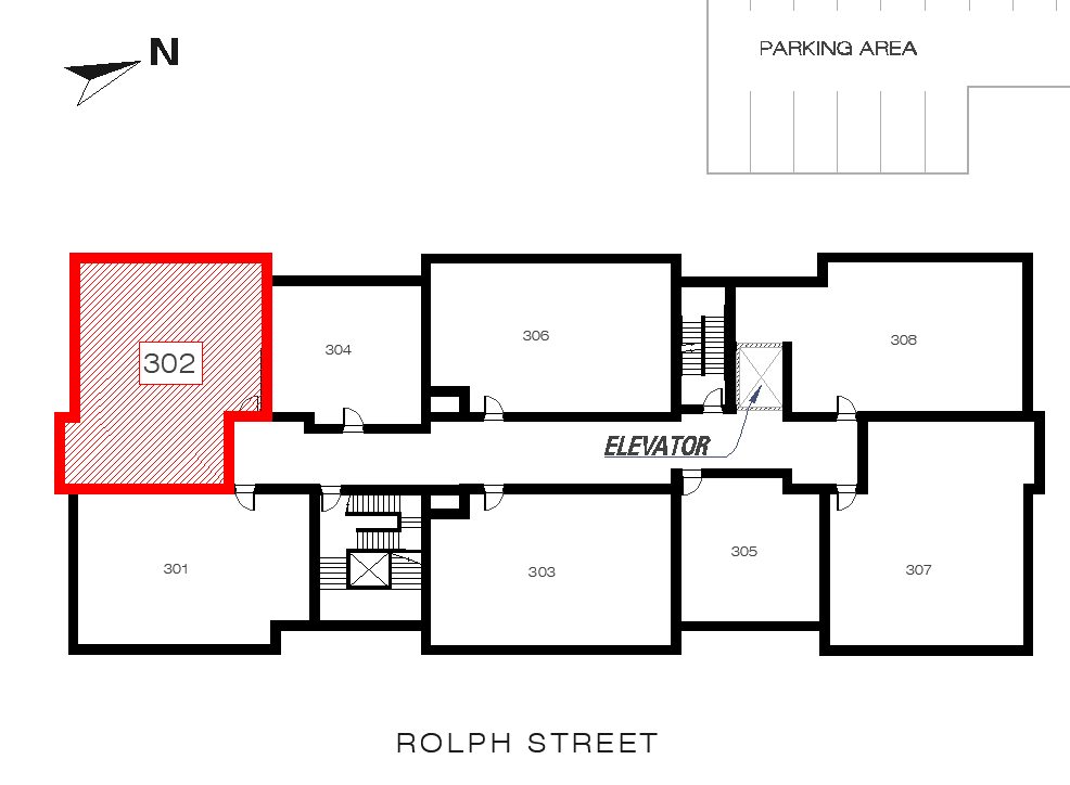 Boyce - Unit 302 location in the building