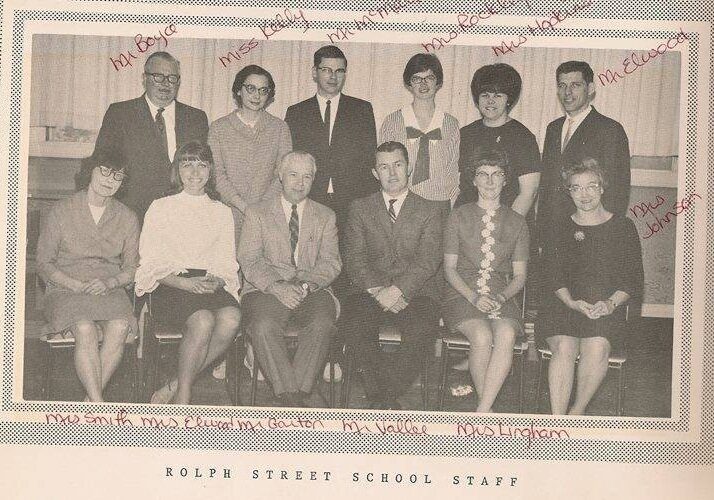 Historic photograph — Rolph Street Public School