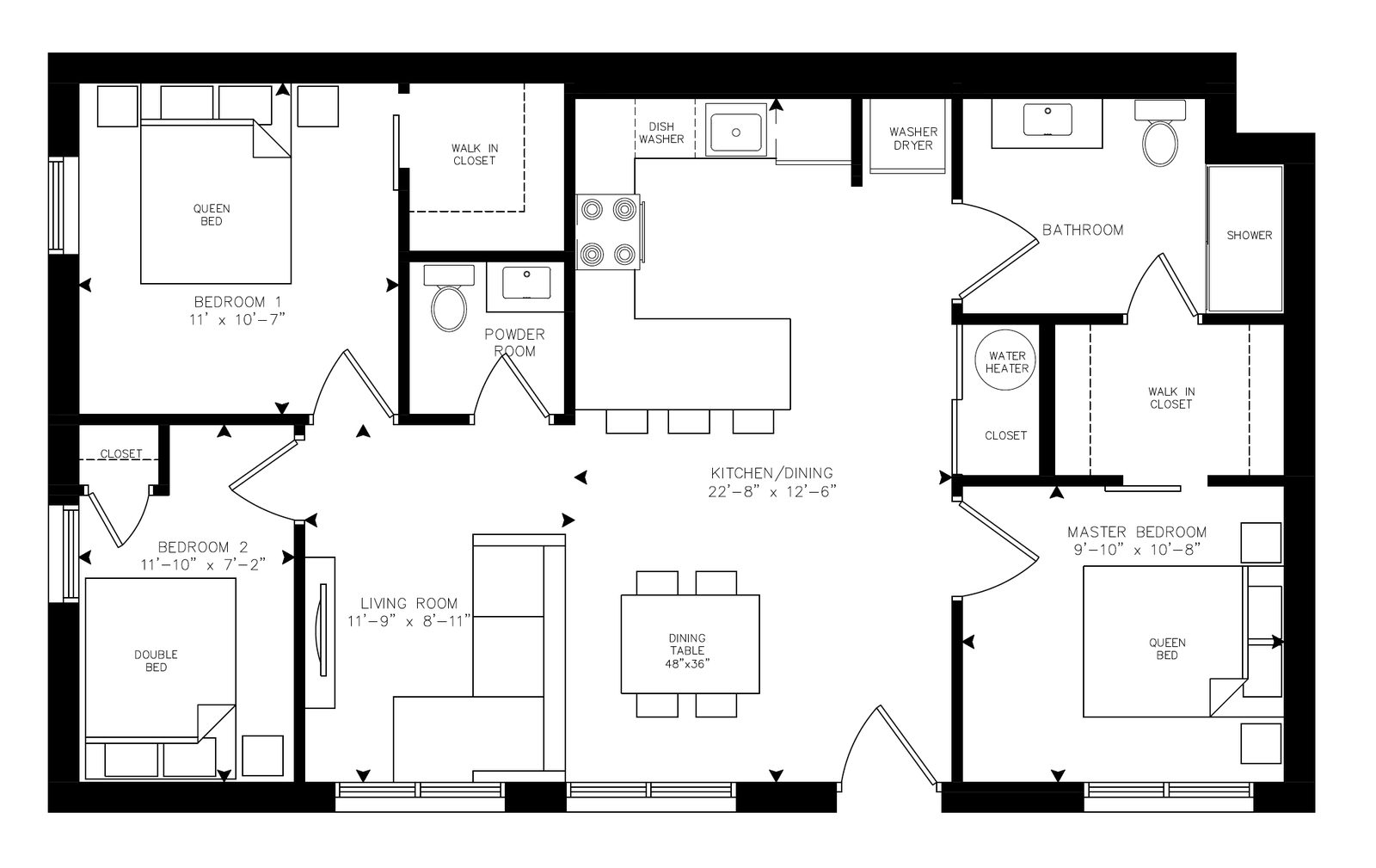 Campbell - Unit G103 building elevation