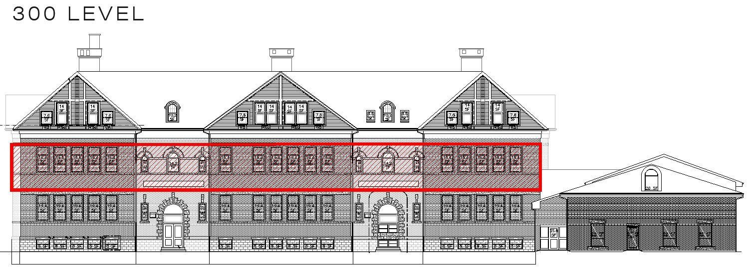 Cuthbert - Unit 307 building elevation