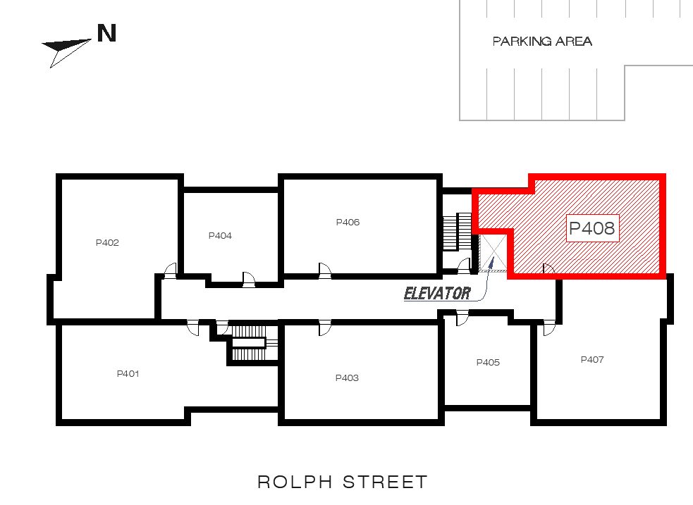 Dubé - Unit P408 building elevation