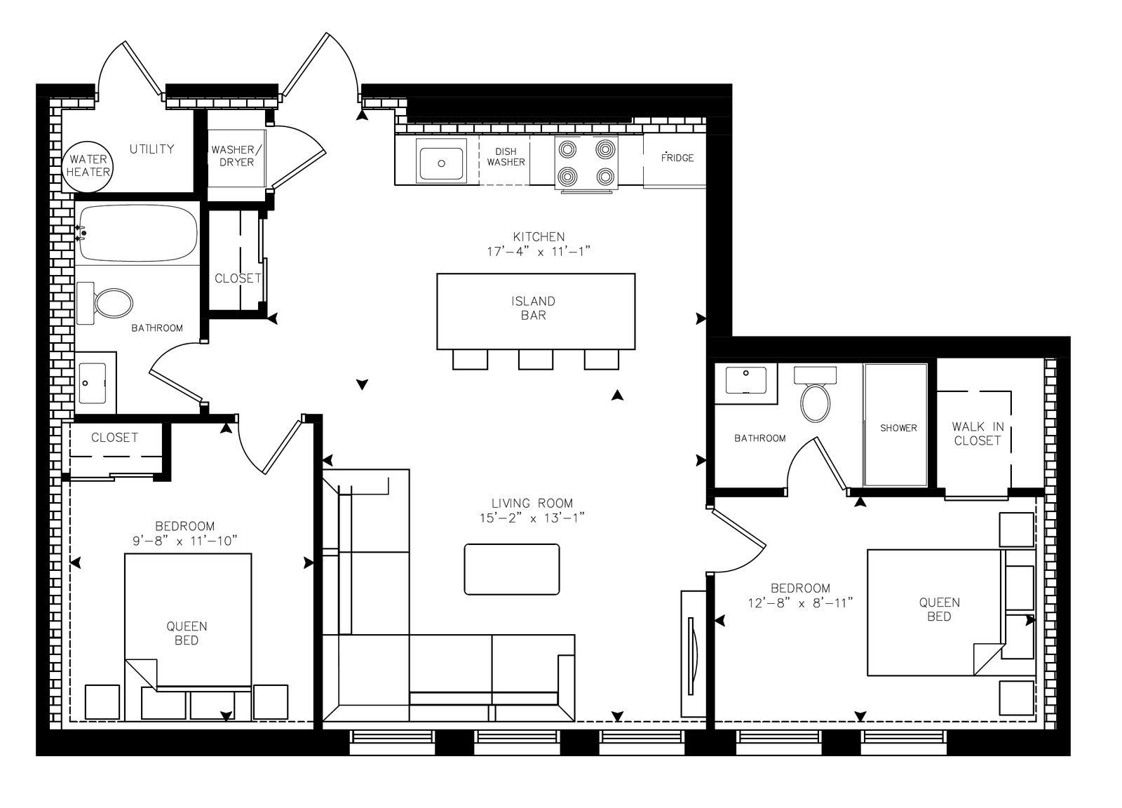 Elizabeth - Unit 303 floor plan