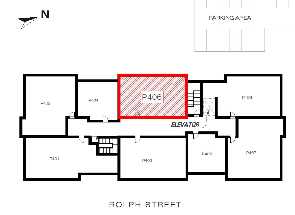 Gyori - Unit P406 building elevation