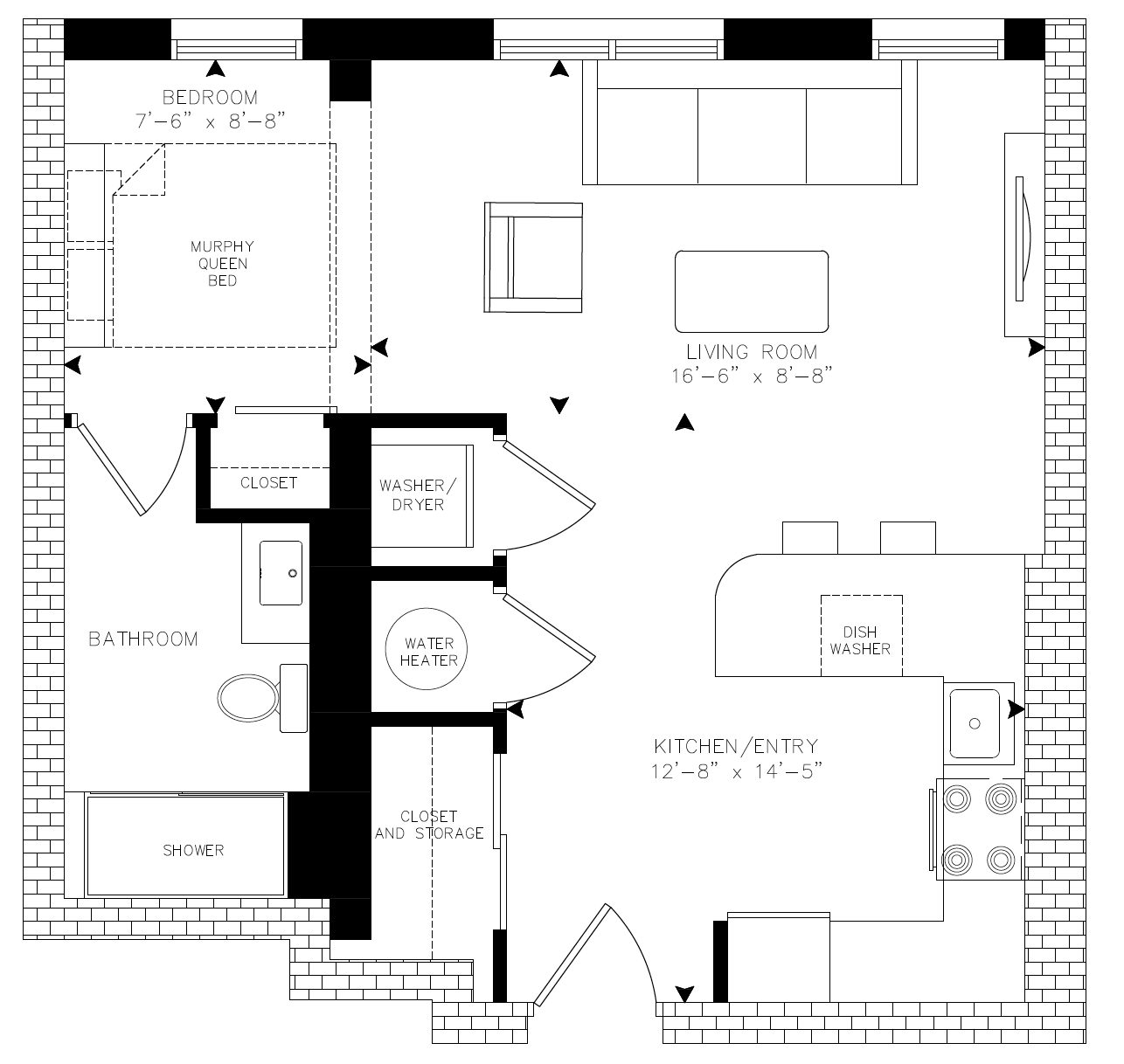 Lingham - Unit 304 floor plan