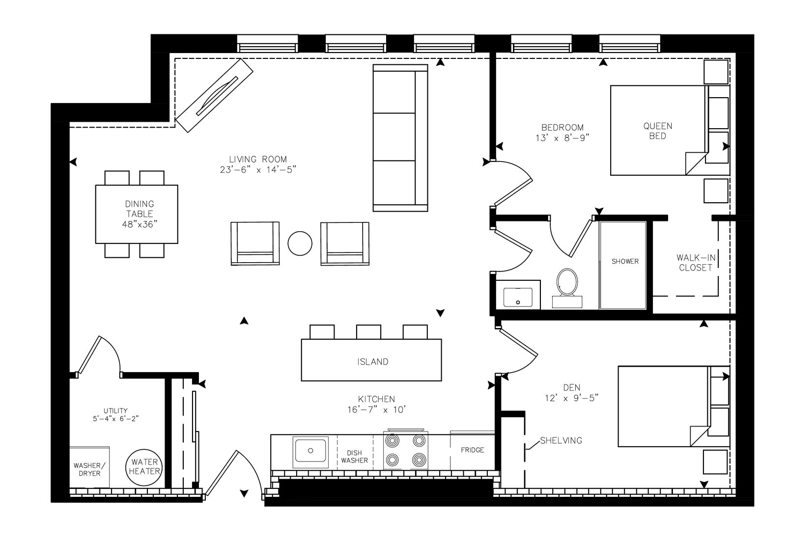 Macfarlane - Unit 208 floor plan