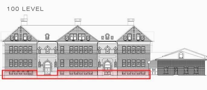 Rolph - Unit 102 building elevation