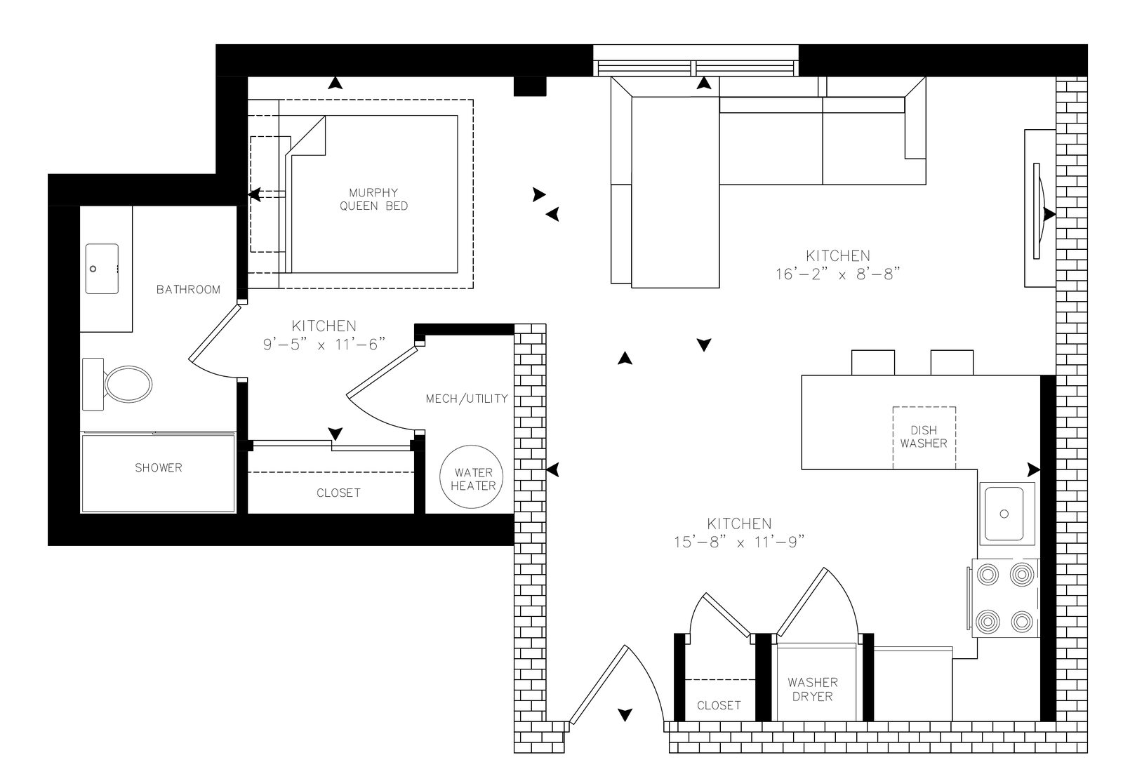 Rolph - Unit 102 floor plan