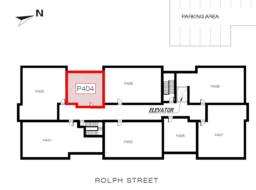 Wirth - Unit P404 building elevation