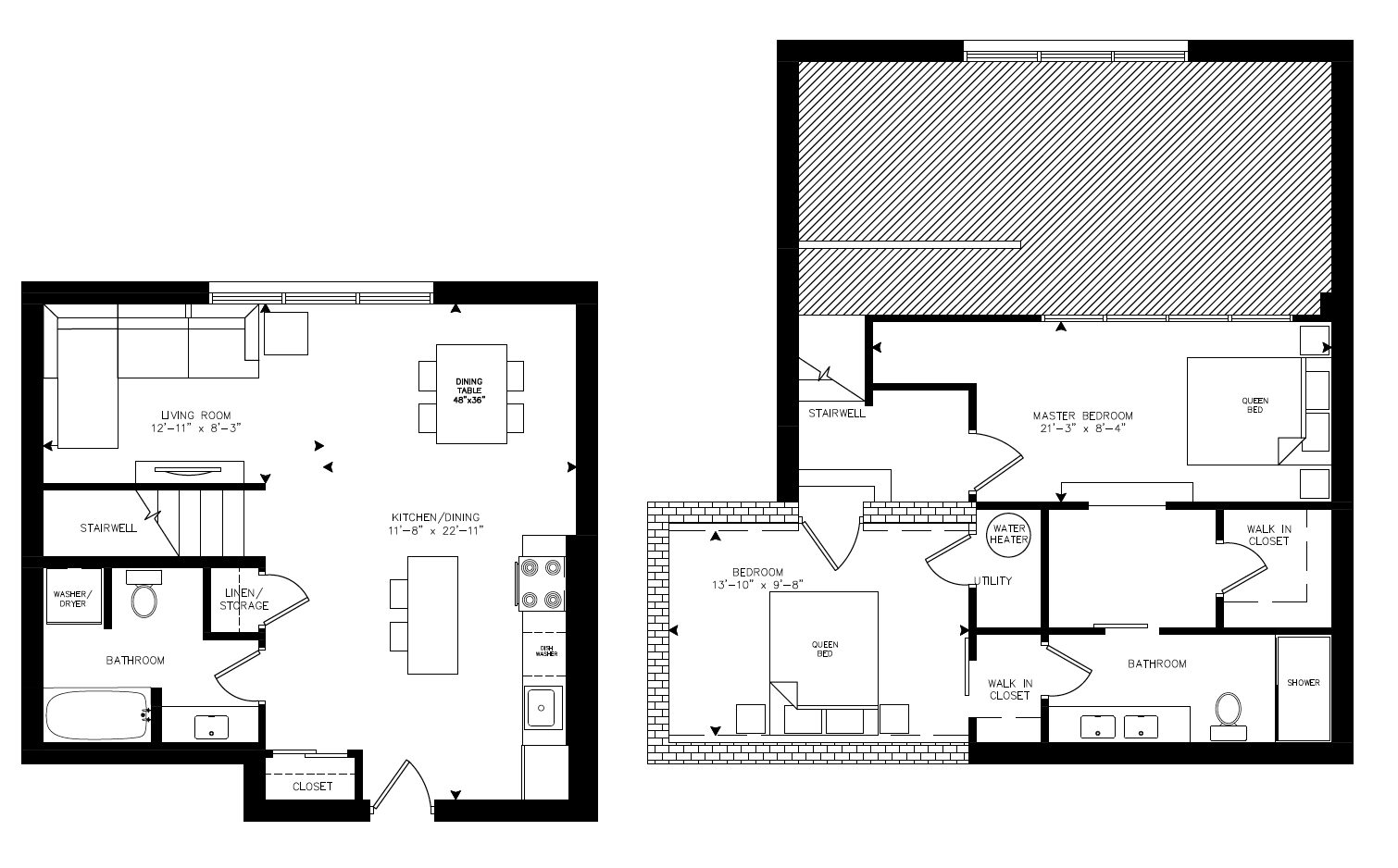 Wirth - Unit P404 floor plan